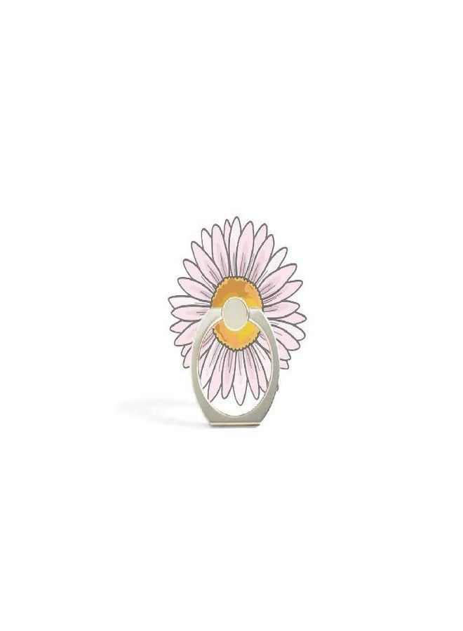 JCSMARTEC 4Pcs Cute Phone Ring Holder Stand, Flowers Fruit Banana Orange Kiwi Lemon 360 Rotation Finger Ring Grip Mount for Smartphones(Flowers) - Image 2