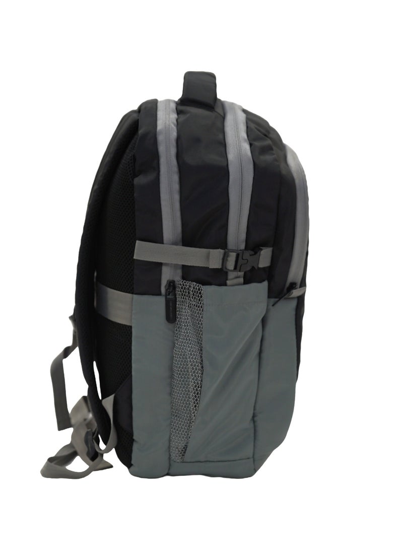 GIORDANO Giordano Orion Backpack Black Grey 19-Inches, Travel-Friendly & Versatile Lightweight Bag with Multi-Compartment, Laptop Padding – Ideal Bag for Men Women Office Work Outdoor  - Image 3