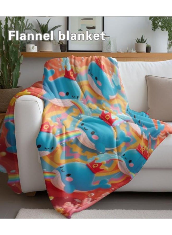 عام Wisdom Fairy (أحدث) بطانية رقيقة من الفانيلا (دافئة ومريحة، ومناسبة للنوم، واستخدام اللعبة، وإزالة الغبار والرمل) 150 سم * 200 سم - 7 - Image 4