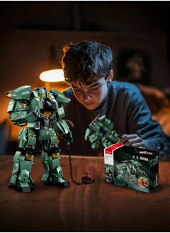 بيوينتي Transformable Mecha Building Blocks Kit - 542 PCS STEM Robot Toy for Adults  Kids (10+), Creative Ramadan Gift  Engineering Project (24x17x12cm)  - Image 2