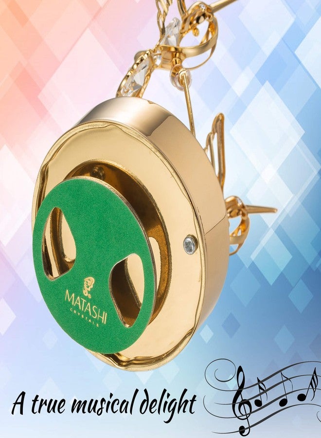 Matashi 24K Gold Plated Music Box with Two Hummingbirds - Stunning Holiday Tabletop Décor - Perfect Christmas, Valentine’s & Mother’s Day Gift for Wife or Grandma - Image 5