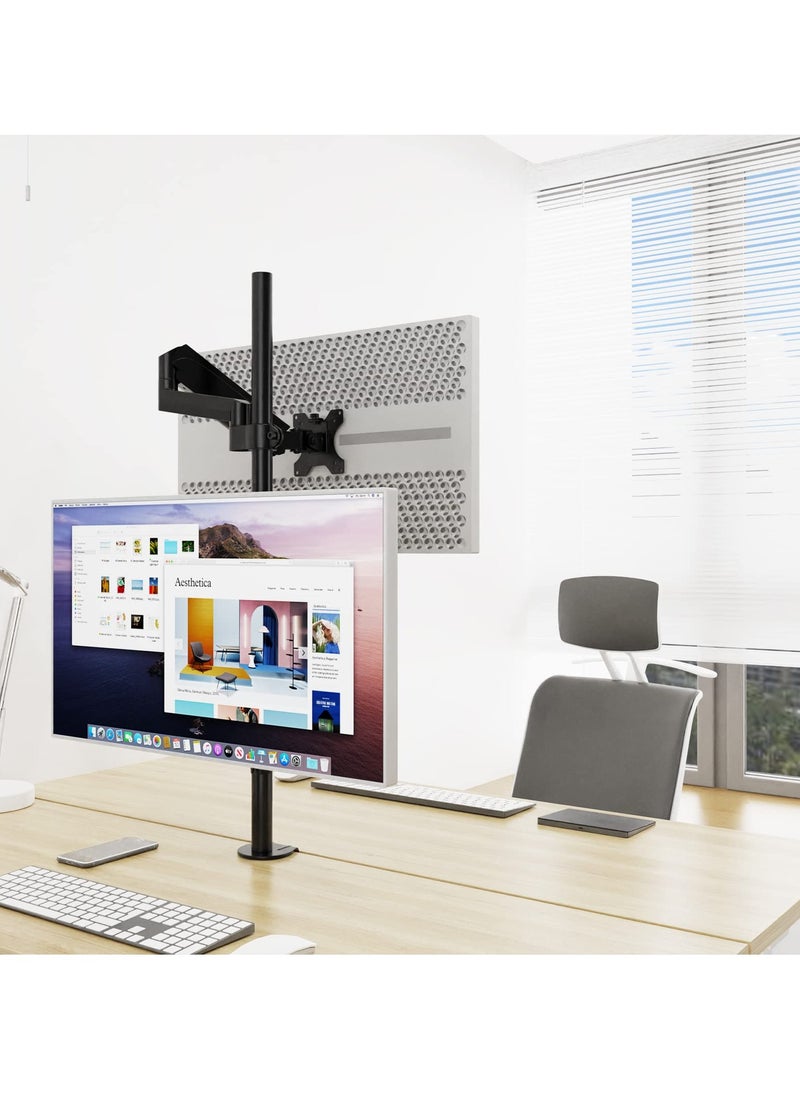 KYD - 14-28 Inch Dual Monitor Stand, Multidirectional control Dual Monitor Mount, Monitor Stand 2 Monitors, Ergonomic Adjustable Tilt/Swivel/Rotate - Image 1