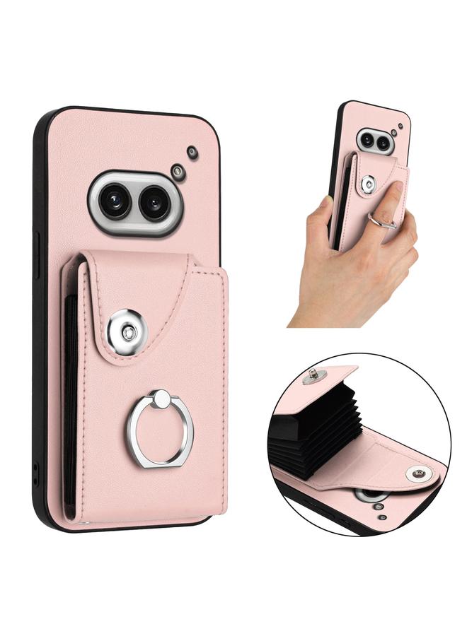 S-TOP Case For Nothing Phone 2a Organ Card Bag Ring Holder Phone Case - Image 2