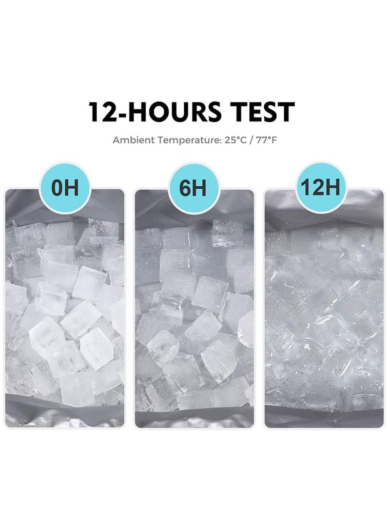 Insulated Lunch Bag, Reusable Leakproof Thermal Tote Bag for Men & Women with Adjustable Shoulder Strap, for your family with Work/Picnic/Beach - Image 3