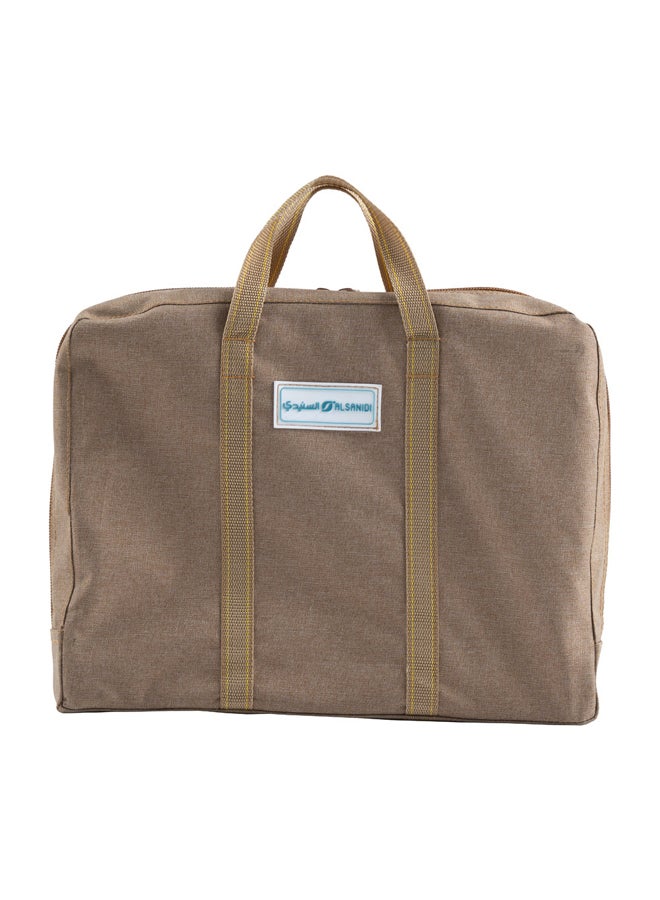 السنيدي شواية فحم للرحلات منقل فحم للشوي اسود مقاس 40 *60 *18 سم - Image 5