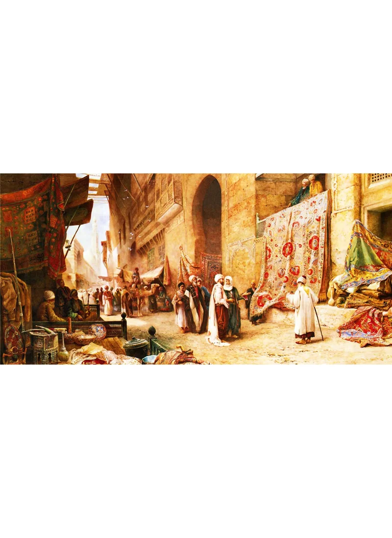 Anatolian 1500 Piece Puzzle / Carpet Market in Cairo - Code 3751