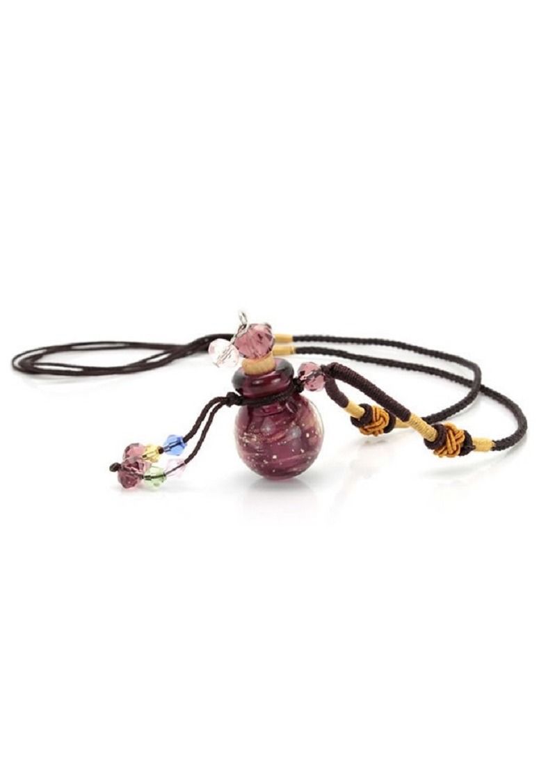 Y&D Exquisite gourd bottle necklace empty bottle pour your own perfume and keep the fragrance lasting 