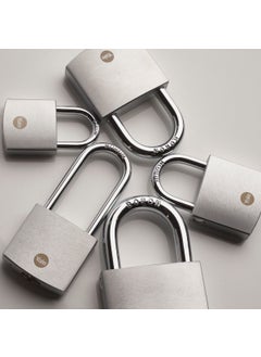 Yale Dmu Chrome Plated Padlock 40 mm Two Way Silver - White 1 Piece  - Image 4