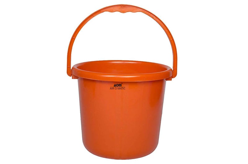 AIR O MATIC AIR O MATIC Unbreakable Bathroom and Virgin Plastic Bucket 3 LMedium Multicolour 