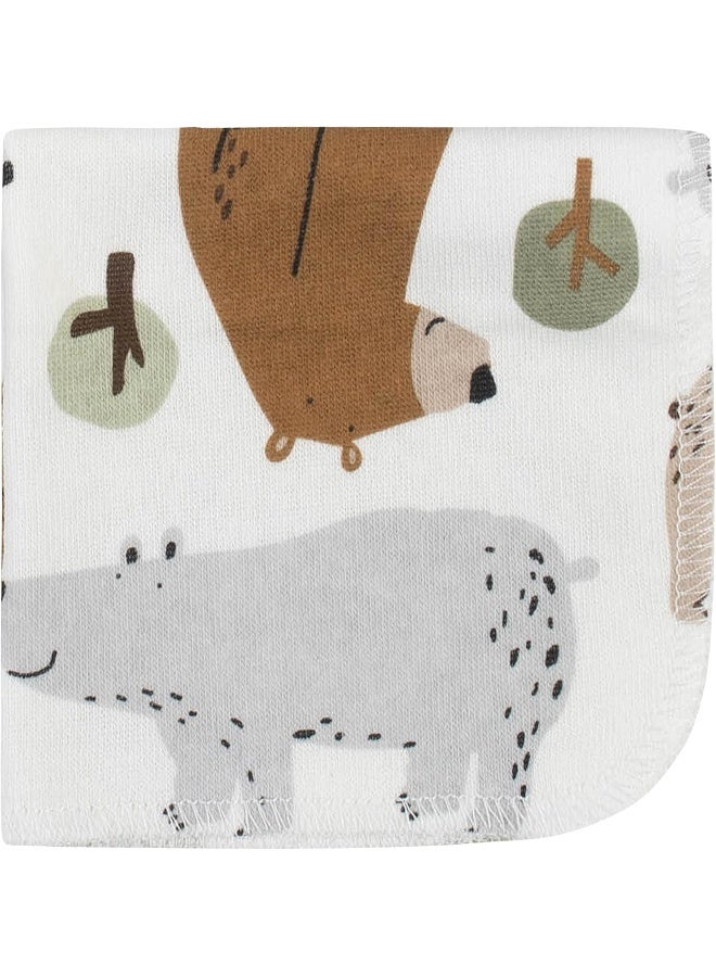 Gerber Gerber Baby 10-Pack Washcloths, Bear Green, One Size  - Image 2