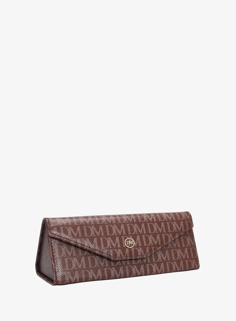 Da Milano Monogram Leather Spectacle Case - Date