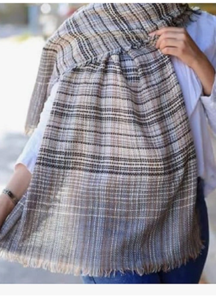 ماركة غير محددة - شال دافئ لبرد الشتاء وشاحات الشتاء الناعمة جدا وشكل انيق ملمس ناعم - Image 1