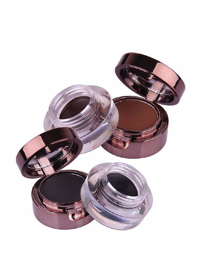 ميوزك فلاور كريم تحديد الحواجب الجذاب، مجموعة التعبئة والتحديد، أقلام تحديد الحواجب باللون البني/الأسود - Image 3