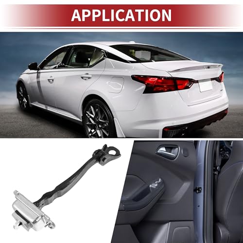 ACROPIX Door Check Stop Strap Door Check Assembly Front for Nissan Altima 20072012 No80430ZX60A80430JA000 Pack of 2 - Image 3