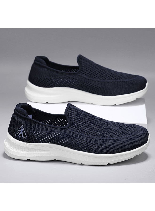 Foot Fitness Leap Month Filial Piety Gift】 Men's Slip-on Shoes, New Spring/autumn Style, Comfortable And Non-slip, Middle-aged And Elderly Dad Shoes - Image 5