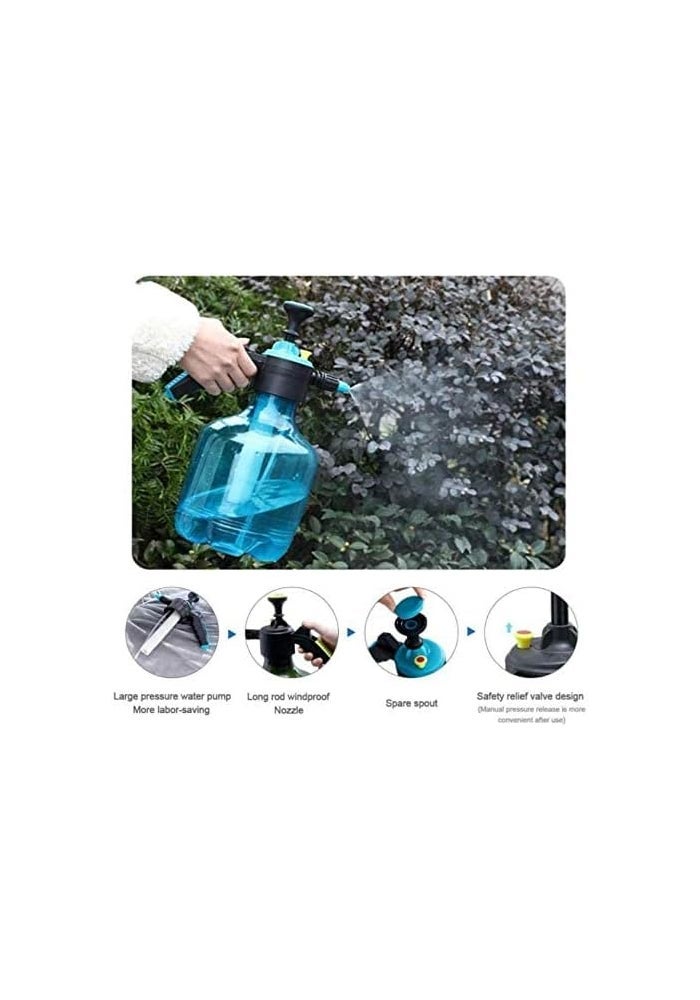 JANNAH زجاجة رش هوائية محمولة JANNAH سعة 3 لتر - رشاش ماء للحديقة محمول للنباتات والزهور - Image 5