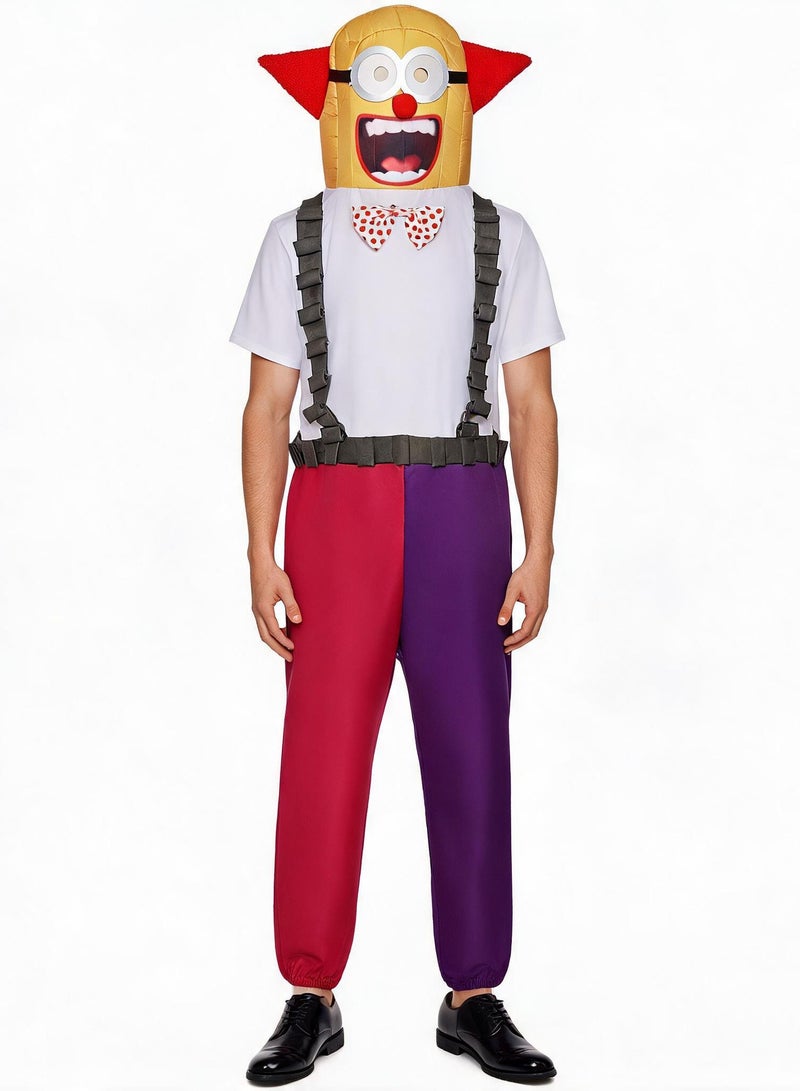 Minions Cosplay Costume Cartoon Role Play Outfit Halloween Suit Comfort Costume Multiple Sizes for Fans - Image 1