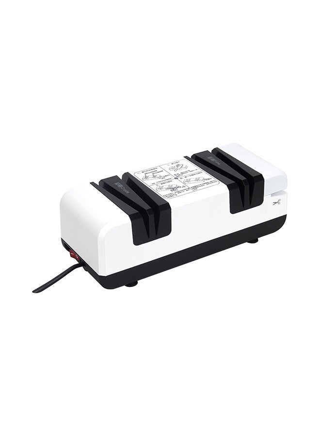 NIBEMINENT Intelligent Quick Cut ousehold Electric Sharpener White 22.5x12.5x12.5cm - Image 1