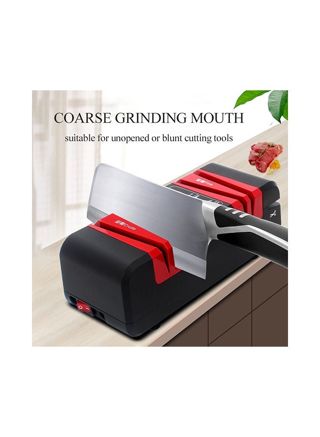 NIBEMINENT Intelligent Quick Cut ousehold Electric Sharpener White 22.5x12.5x12.5cm - Image 4