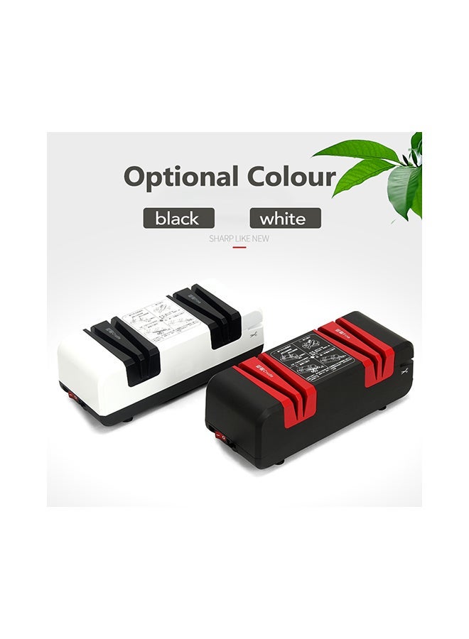 NIBEMINENT Intelligent Quick Cut ousehold Electric Sharpener White 22.5x12.5x12.5cm - Image 3