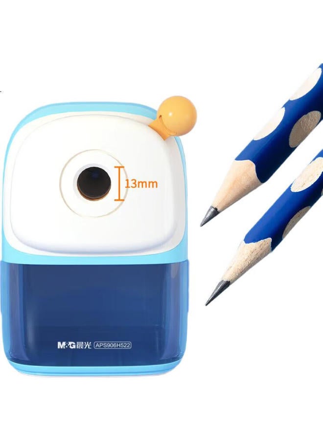 M.G M&G (M&G) Large Caliber Pencil Sharpener For Students, Blue Aps906H5 - Image 3