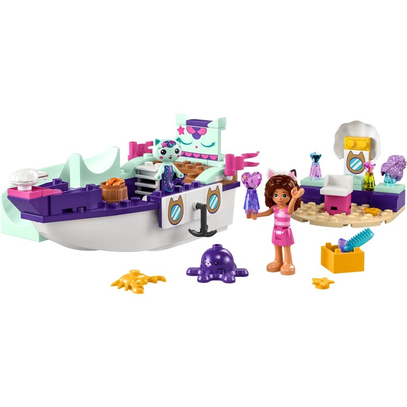LEGO - Gabby's Dollhouse Gabby & MerCat's Ship & Spa 88 Pieces - 10786 - Image 2