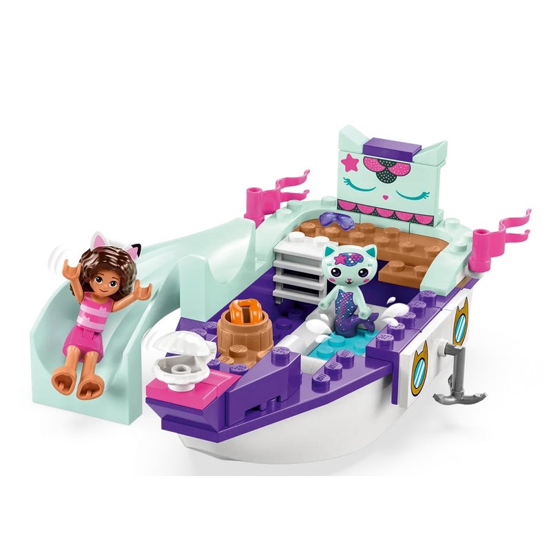 LEGO - Gabby's Dollhouse Gabby & MerCat's Ship & Spa 88 Pieces - 10786 - Image 3