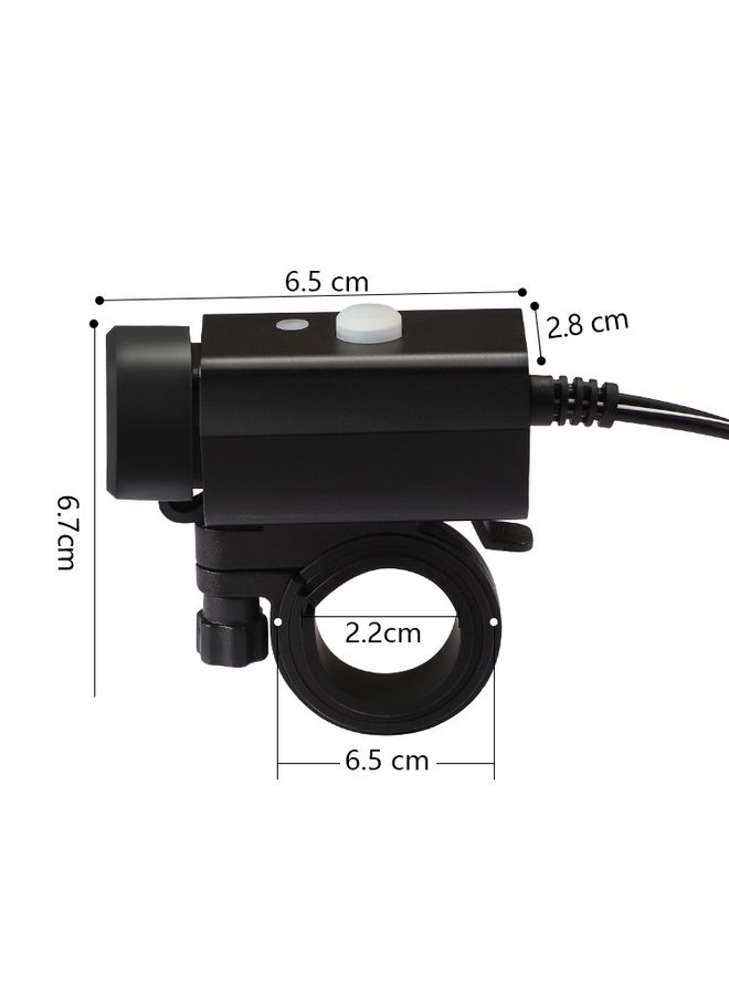 Beauenty C082 Motorcycle Mobile Phone Charger Waterproof USB Charger With Switch Indicator - Image 3