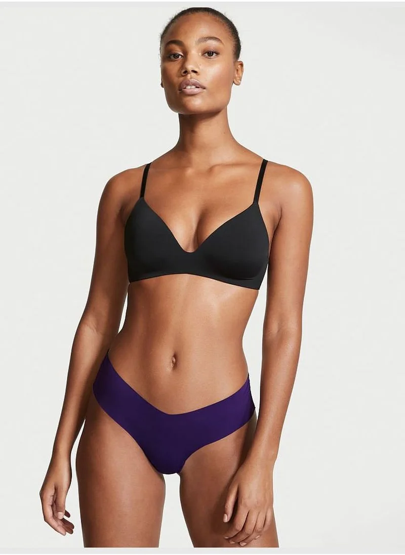 Victoria's Secret Solid Plaid Lace Cheeky Panty