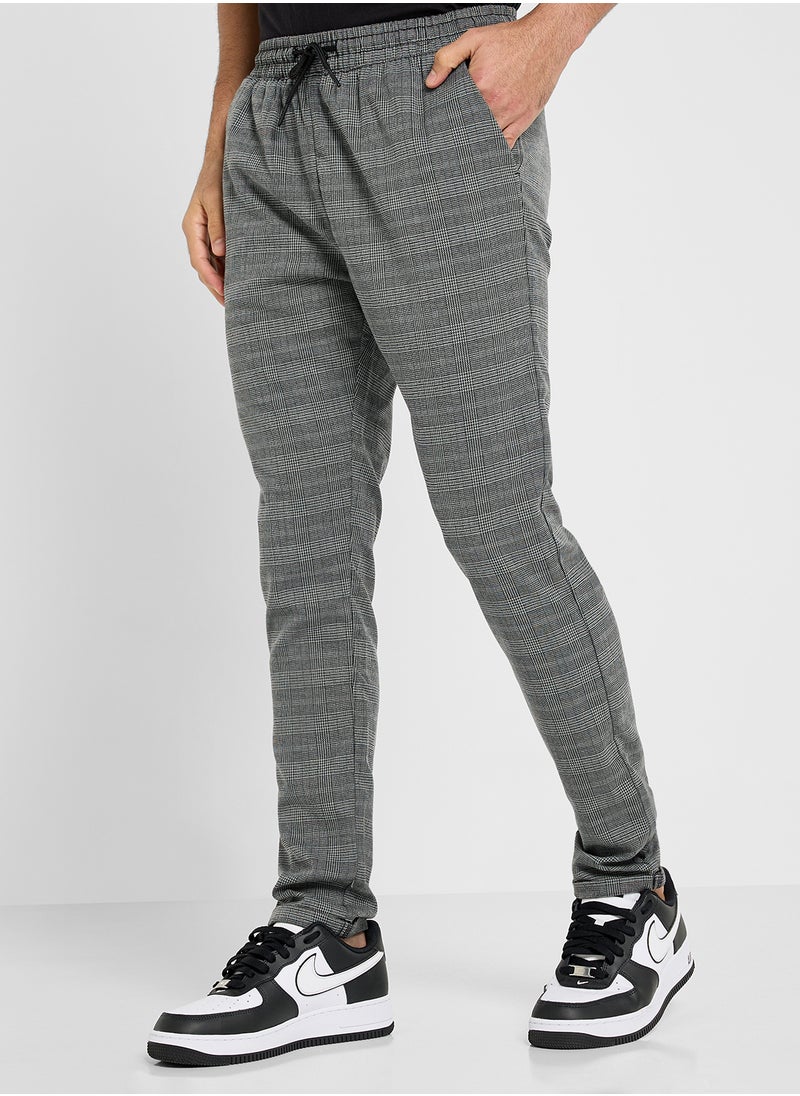 BRAVE SOUL Checked Pants  - Image 1