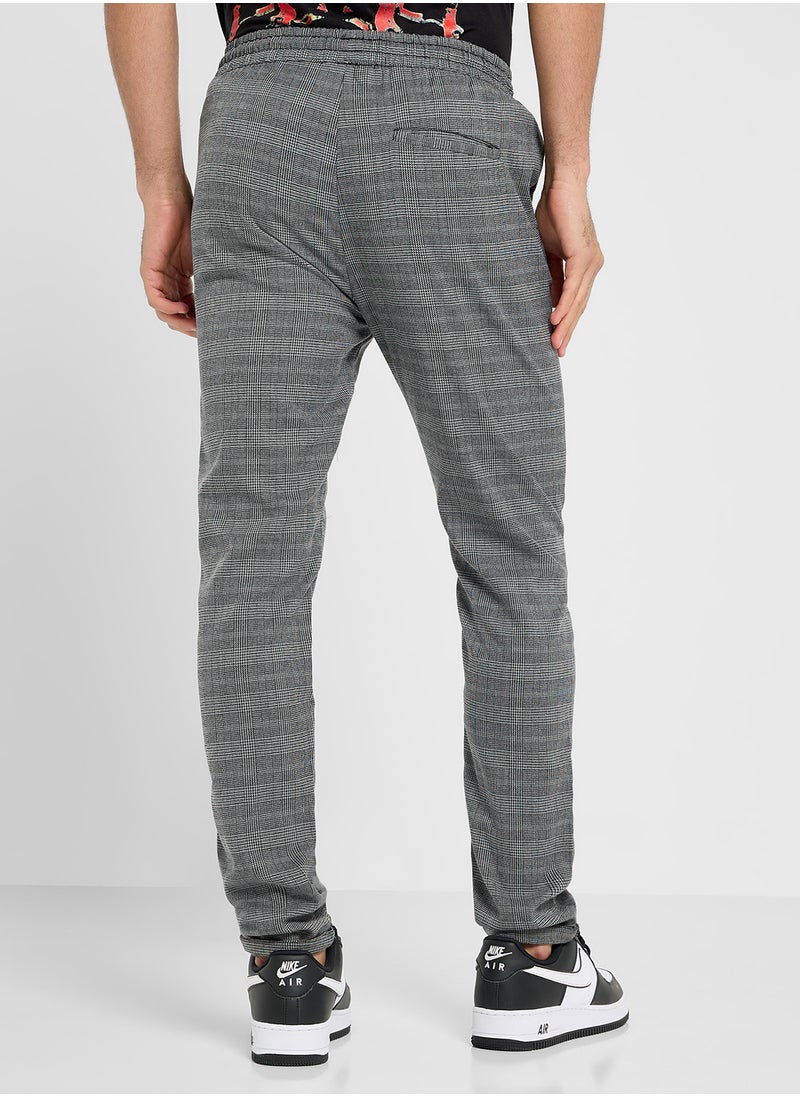 BRAVE SOUL Checked Pants  - Image 2