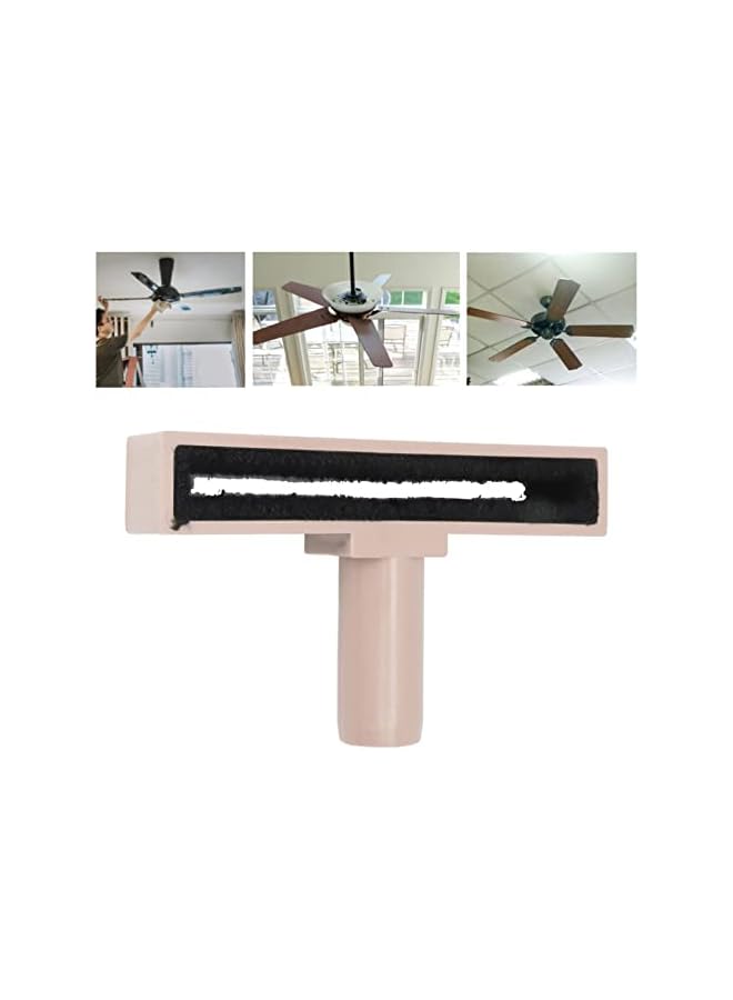 erorex Ceiling Fan Cleaner Duster, Reusable Ceiling Fan Blade Cleaner Washable Fan Cleaning Tool for Kitchen, Living Room, Bedroom, Bathroom, Inner Brush Width 6.6X1.0In (Dusty ) - Image 2