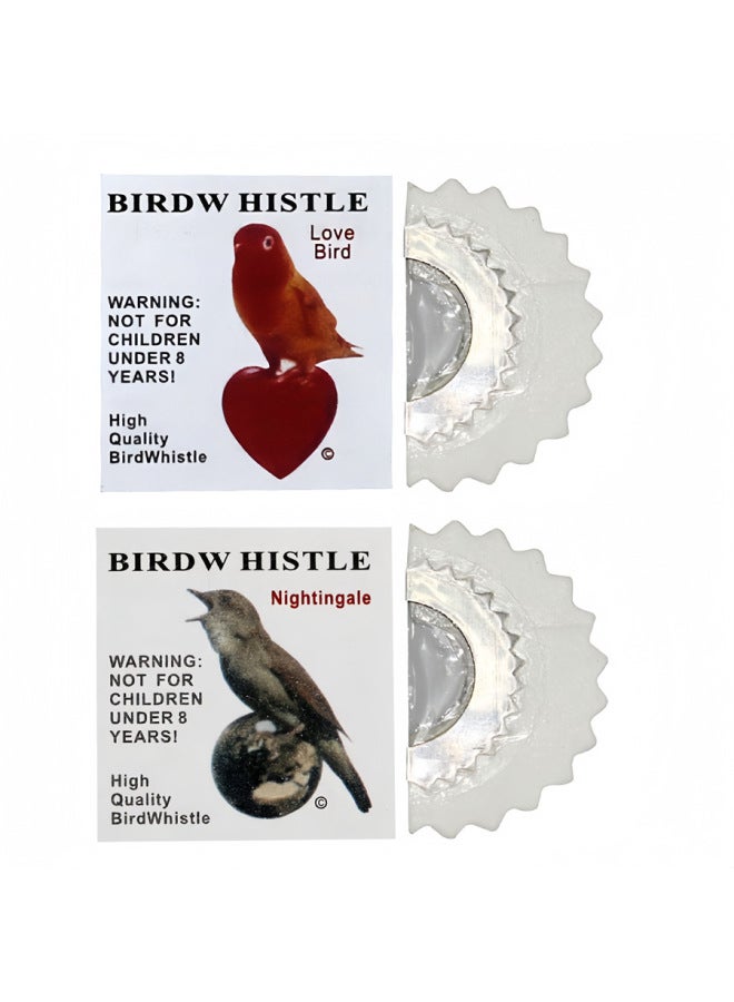 Bird Whistle Novelty Mouth Technique Tool Bird Whistle Special Effect Props-Color:Yellow - Image 2