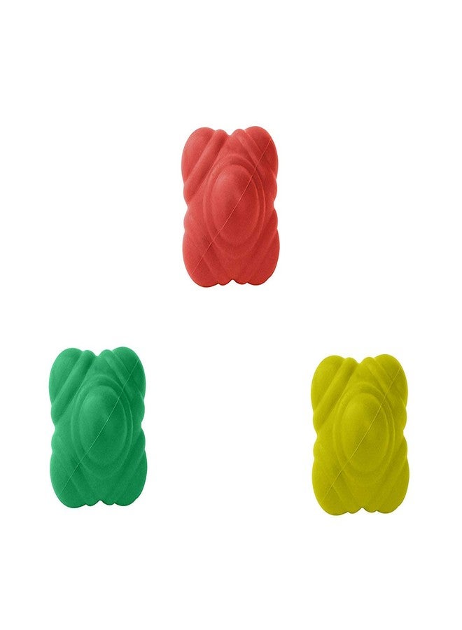 Roxan Rubber Reaction Ball (Multi-Color, Pack of 3) | Reaction Balls for Agility Reflex and Coordination Training - Image 3
