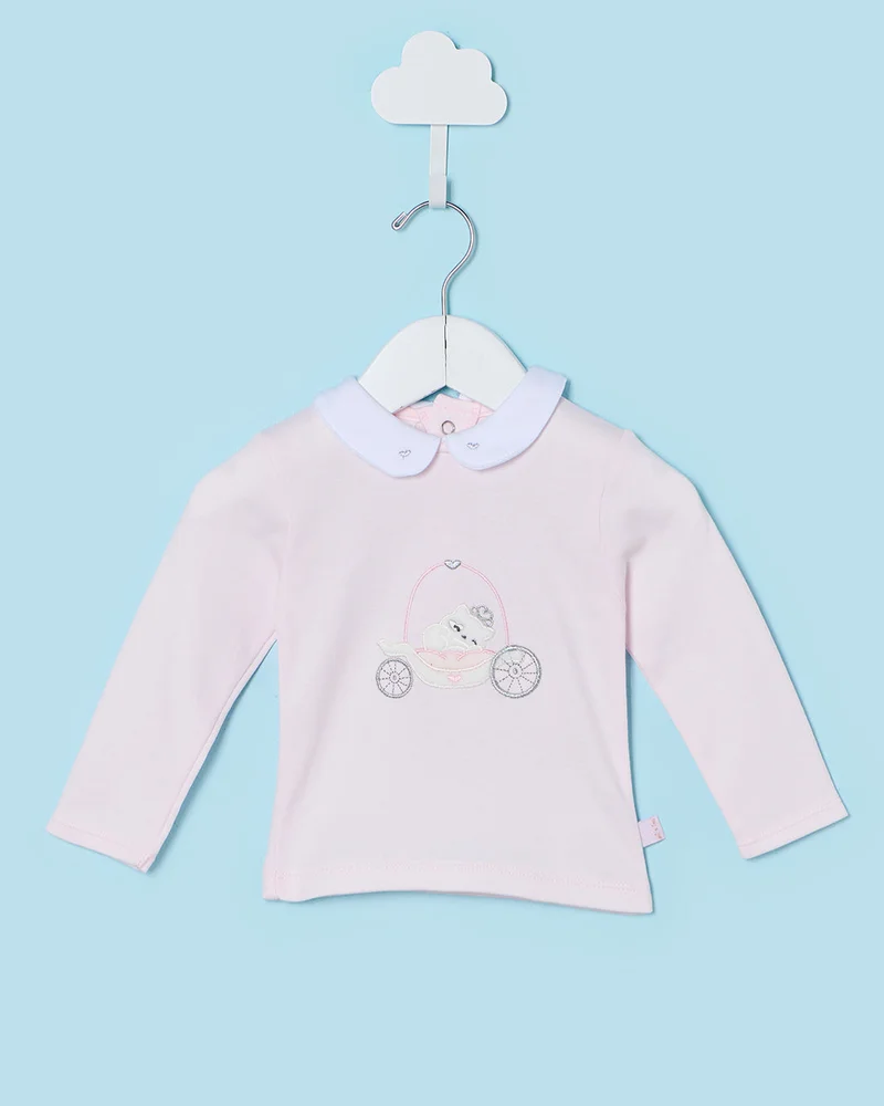 Redtag Pink Printed Pyjama Set