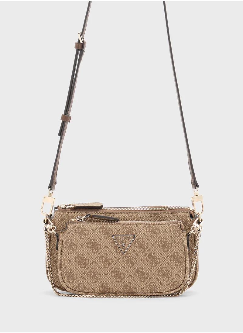 جس Noelle Dbl Pouch Crossbody