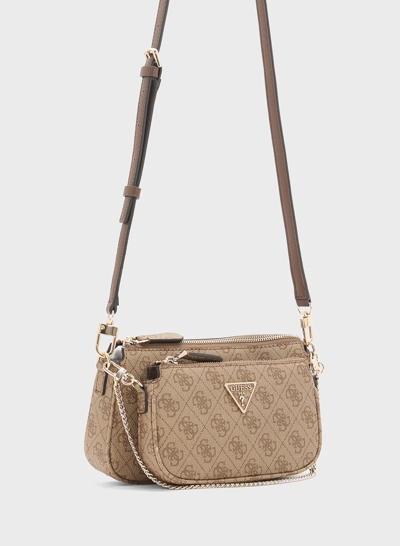جس Noelle Dbl Pouch Crossbody