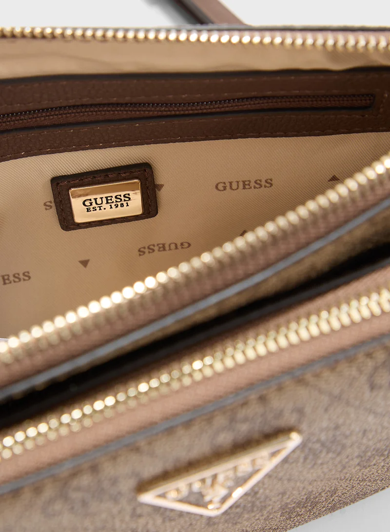 جس Noelle Dbl Pouch Crossbody