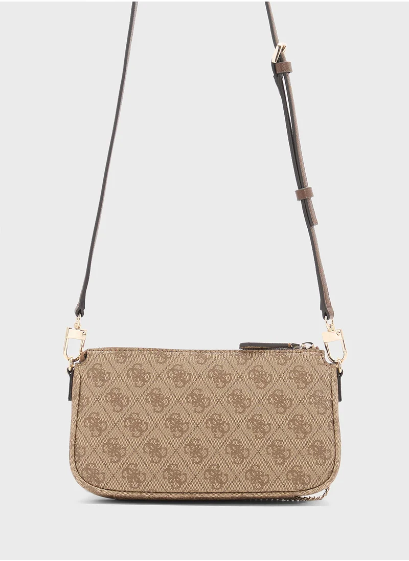 جس Noelle Dbl Pouch Crossbody