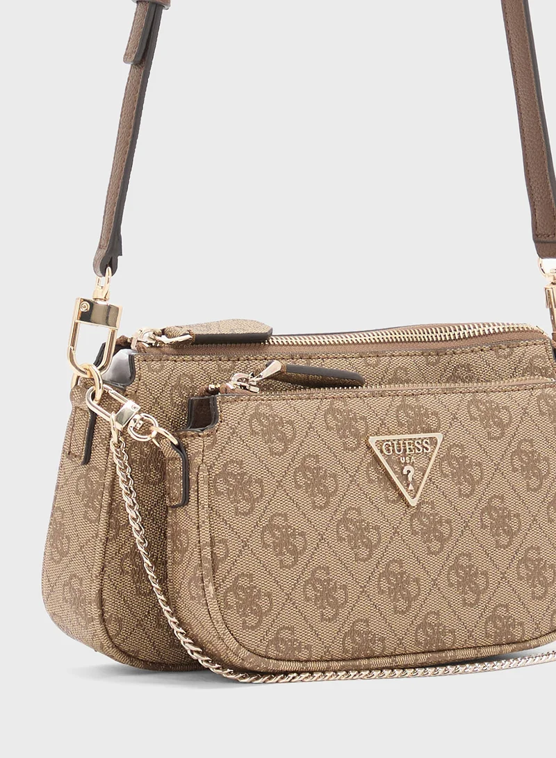 جس Noelle Dbl Pouch Crossbody