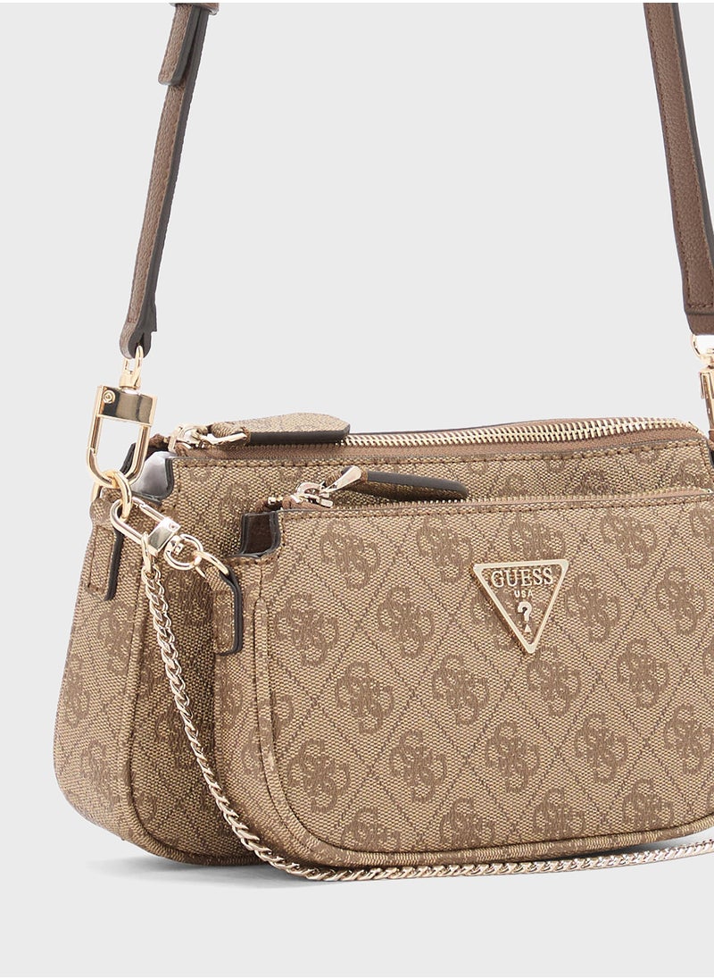 GUESS Noelle Dbl Pouch Crossbody  - Image 5