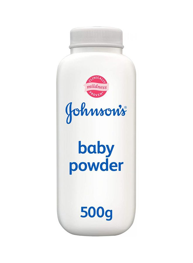 Johnson's Clinically Proven Baby Powder for Soft Delicate Skin, 500g - 2724288704907 - Image 1