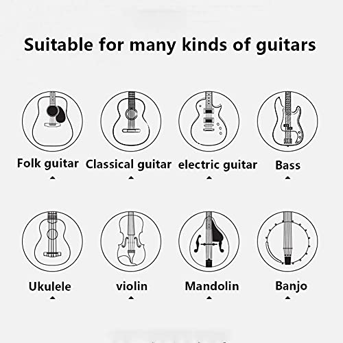 MUSTANG Guitar Hanger For Wall Black 1 Pack, Guitar Wall Mount, Guitar Holder Stands, Auto Lock Guitar Holder Stands For Wall For Classical Guitar, Electric Acoustic Bass Guitar - Image 2