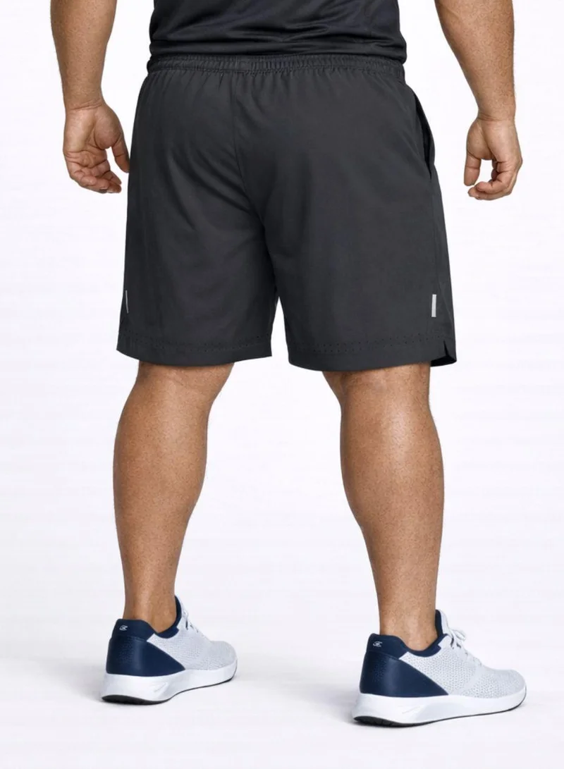 Prima Ace Plus Size Men’s Gym Shorts Quick Dry for Gym Workout Grey