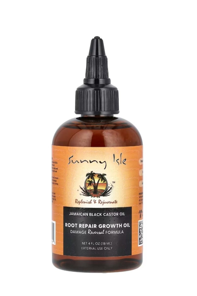 صاني آيل زيت الخروع الأسود الجامايكي لدعم نمو وإصلاح الجذور، 118 مل (4 أونصة سائلة) - Image 1