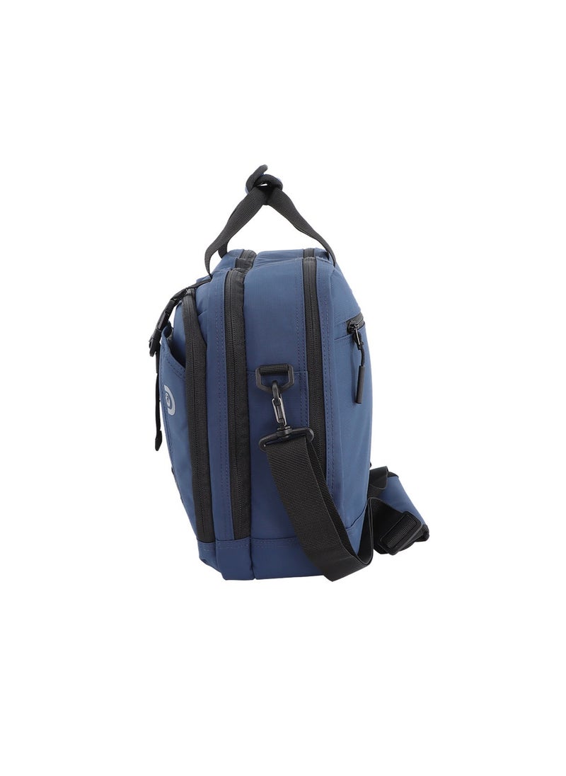 Discovery SHIELD RPET Polyester Briefcase Blue, Durable Water Resistant Lightweight Laptop Bag, Messenger Bag For Office Business Travel College - pzsku/Z78FC3C2F1C3881C970B2Z/45/_/1721991061/f45cbec9-021e-4831-80a3-d8a72905207c