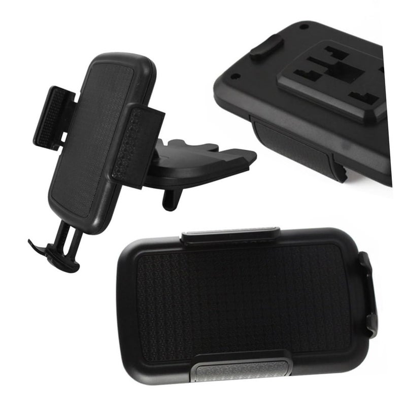 Adjustable Car Phone Holder For CD Slot And Air Vent Mount With 360 Degree Rotation - Image 4