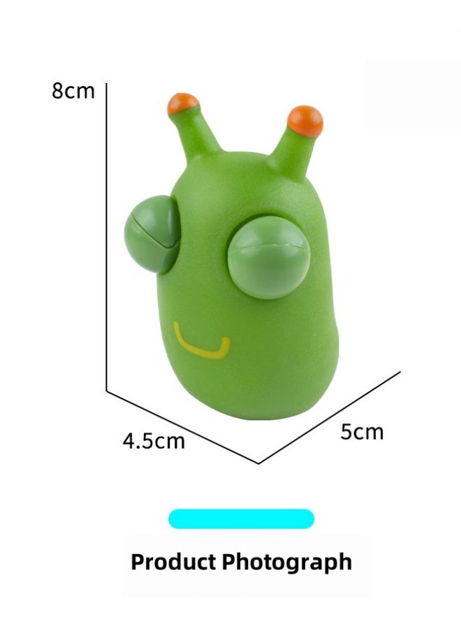 Squeezing and bursting bugs, decompression toys, squeezing and laughing, venting, staring, funny, vegetable bugs, stress relieving tool - Image 4
