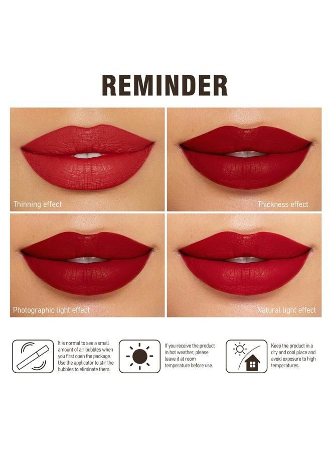 MAKI YIKA Brown Nude Lipstick for Women Color Stay Long Lasting Lipsticks, No Smudge Matte Liquid Lipstick Transferproof, DINNER TIME - Image 5