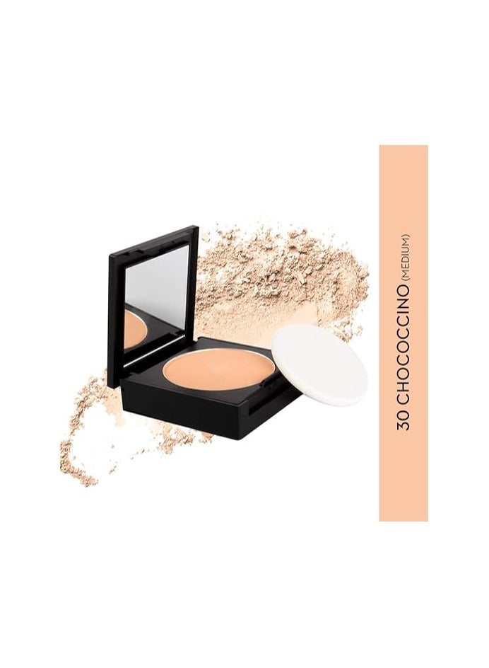 SUGAR Cosmetics Dream Cover Matte Compact Powder With SPF 15 & Vitamin E | Pressed Setting Powder | Blurs Pores | 6gm - 30 Chococcino - Image 2
